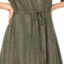 BA&SH khaki dress size 3 . Uk 12-14 Image 6