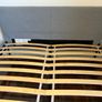 IKEA SLATTUM Upholstered bed frame king size Image 4