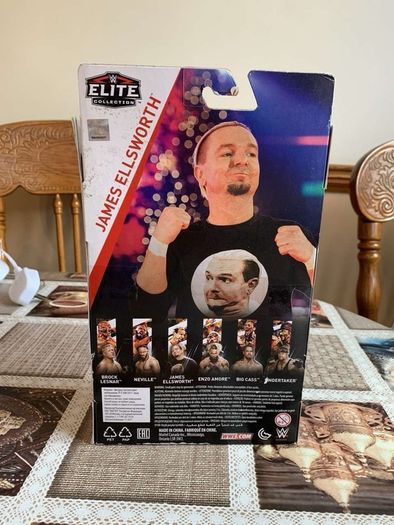 wwe elite series 55 James Ellsworth action figure
