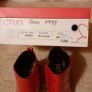 Red ankle boots size 6(small) Image 2