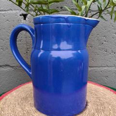 French Stoneware Pitcher