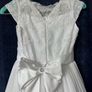 Communion Dress skirt & hoop Image 3