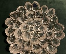 Royal Copenhagen Glass Crystal Shell Bowl