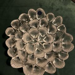Royal Copenhagen Glass Crystal Shell Bowl