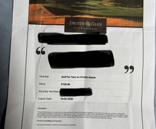 Druids Heath Golf voucher