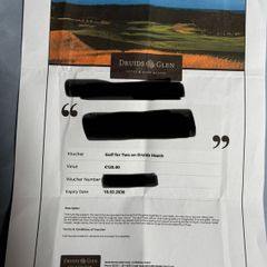 Druids Heath Golf voucher