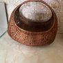 Vintage Wicker Gondola Baskets X 2 Image 4