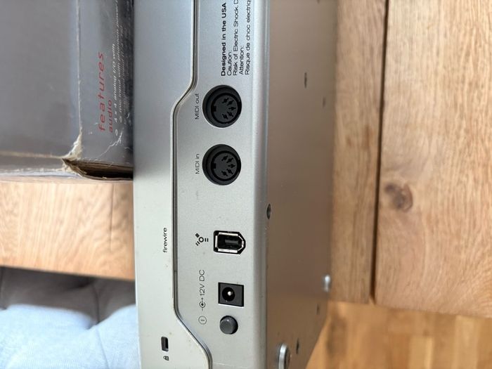 Maudio ozonic midi FireWire keyboard interface and controller