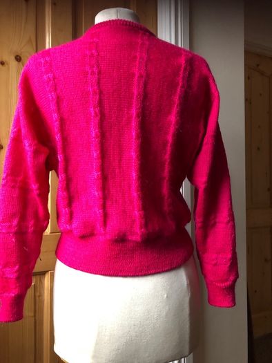 Ladies Vintage Mohair Cardigan