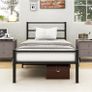 Single Bed Frame with Storage, 3ft Image 4