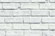 White Brick Wallpaper - Realistic Brick Effect - Rustic White Brick - Classic Amazing Affordable Makeover - Style &amp; Quality - Loft Look - Urban - Feature Walls &amp; Entire Rooms 10m x 53cm Roll (FREE POSTAGE)