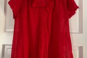red blouse