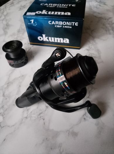 Okuma Carbonite XP CBF 140a Baitfeeder Carp Reel