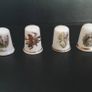 Collection of Bone China Bird Themed Thimbles Image 6