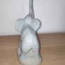 Porcelanas M.Requena Valencia Spain grey Elephant figurine Image 4