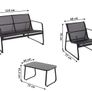 Malibu 4 Piece Garden Sofa Set - Best Price Image 5