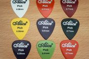 Guitar Picks/Plectrums Set of 9 Free Postage