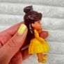 Disney Princess Posable Mini Belle Princess Doll approx. 9 cm. Used Please see photos Image 6