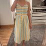 Striped Midi dress Image 4