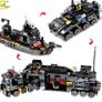 New City Police Series SWAT 8 In 3 City Police Truck Station Building Blocks Bricks Robot Aircraft sets toys Similar to Lego Image 2