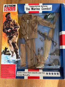 Vintage Action Man 40th Anniversary Royal Marine Combat Uniform