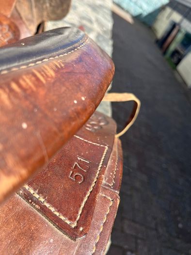 Vintage Western Trail Saddle
