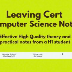 Leaving Cert Computer Science Notes