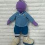 The Tweenies Milo Plush Soft Purple BBC Vintage 1999 Hasbro Used Please see pictures Image 3