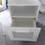 Single bedroom set. Including bed, desk / dressing table with chair,  bedside locker / mirrored cabinet Image 5
