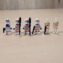 LEGO Clone Trooper and Droid minifigures bundle