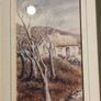 Philip Gray Signed "the Irish Cottage" Framed Matted Print Ireland Image 2
