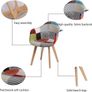 Patchwork dining chairs armchairs Set of two Image 3