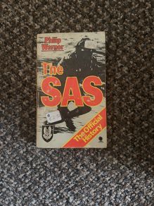The SAS The Official History Philip Warner Paperback Book