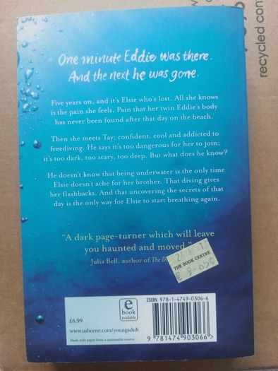 The Art of not Breathing.  Four books 10 euro