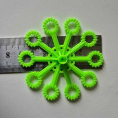 Small bubble wheel for STEM project