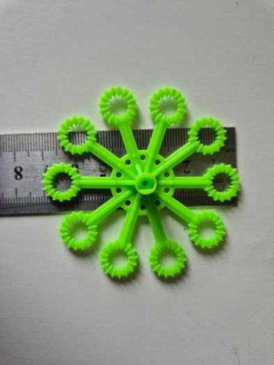 Small bubble wheel for STEM project