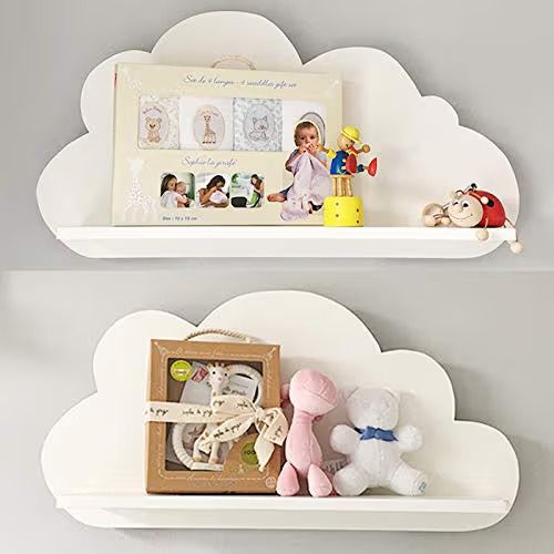 Children's Cloud Floating Shelves