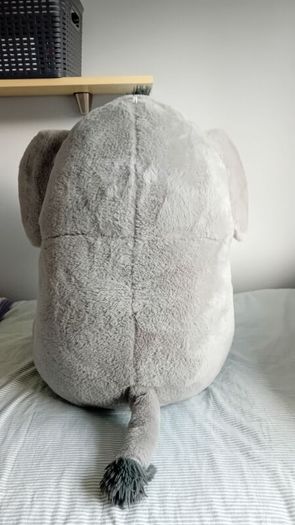Soft elephant cuddly toy
