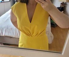 Exquise Boutique Yellow Pencil Dress