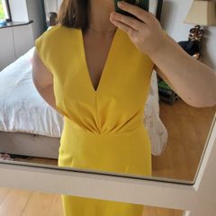 Exquise Boutique Yellow Pencil Dress