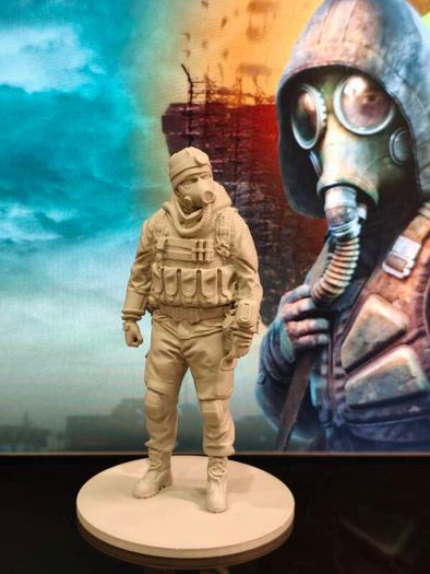 3D Printed S.T.A.L.K.E.R. Figurine
