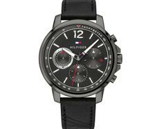 NEW Tommy Hilfiger Mens Watch 1791533 Black - Warranty - Free Delivery