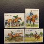 Irish stamp set 1998.Equestrian Sports.MNH. Image 2