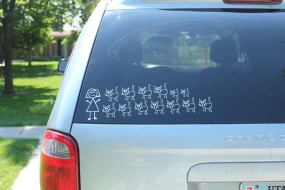 My Family Car Stickers