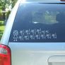 My Family Car Stickers Image 4