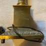 Vintage Brass Corinthian Column Table Lamp Fair Condition Working Image 8