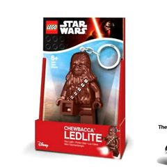 LEGO Star Wars Chewbacca Minifigure LED Key Light Key Chain Brand New Sealed