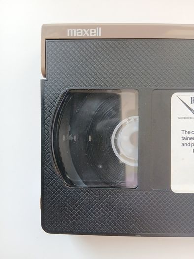 The Supergrass Film On A High Quality MAXELL Tape Ex Rental.