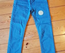 BNWT Age 8-9 Blue Skinny Jeans