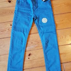 BNWT Age 8-9 Blue Skinny Jeans